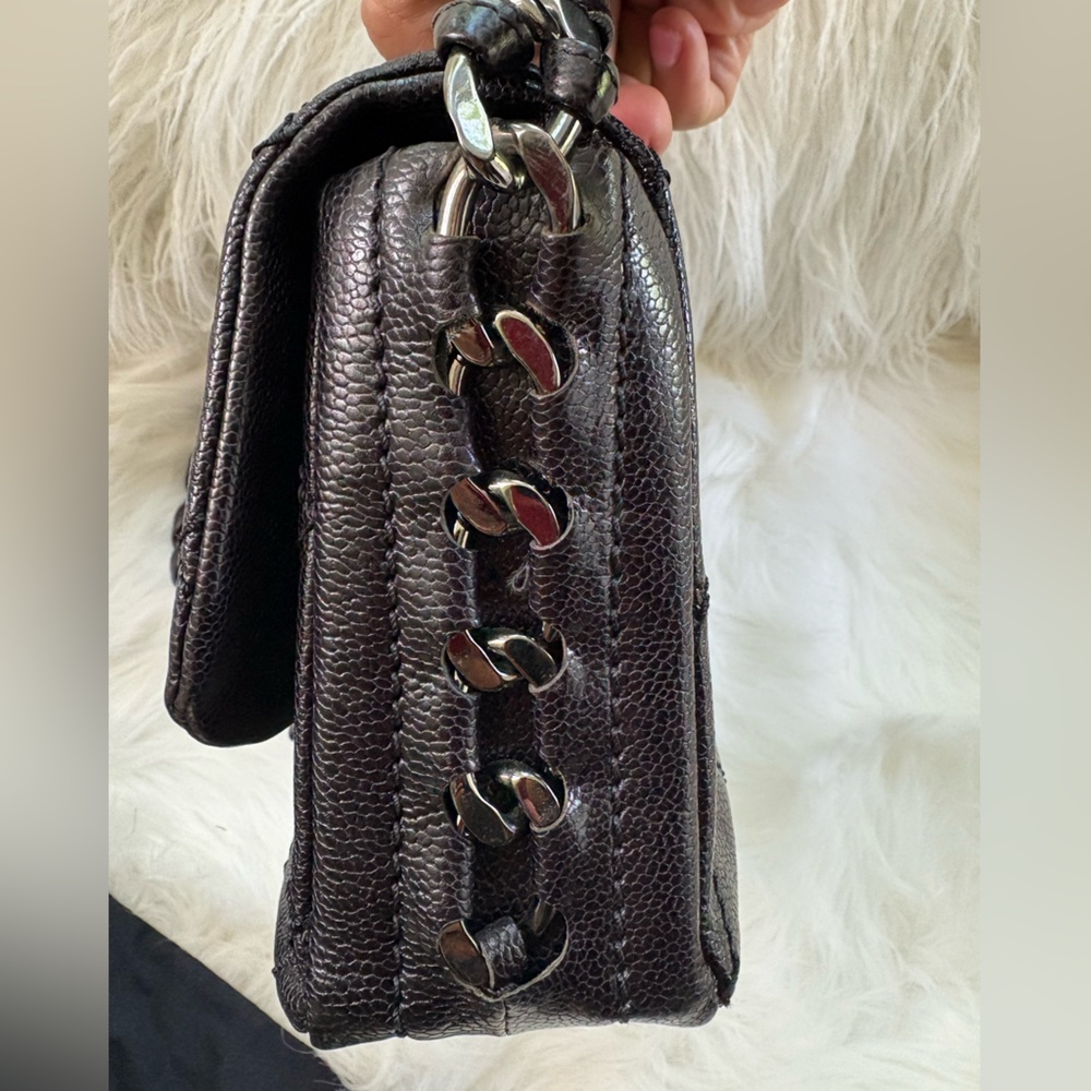 Chanel Black Quilted Leather Bag - Picture 7 of 10